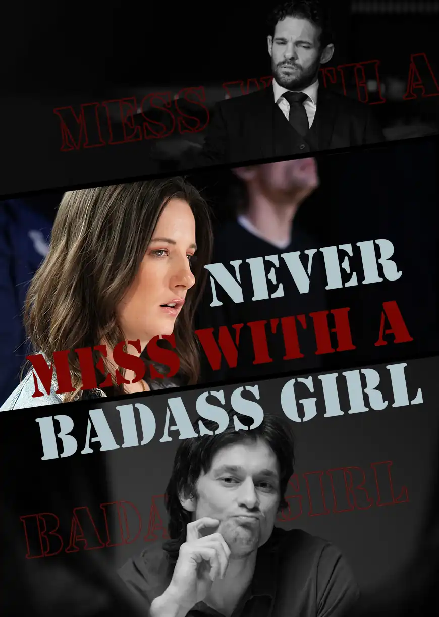 Never Mess With A Badass Girl poster